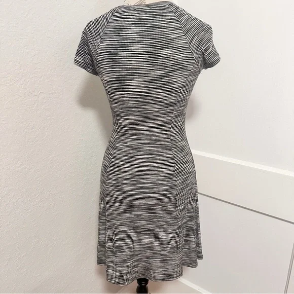 Topshop Space Dye Skater Dress - Picture 6 of 9